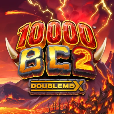 10000 BC 2 DoubleMax slot game logo icon by 4ThePlayer