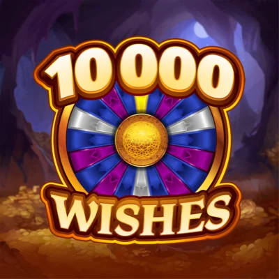 10000 Wishes slot game logo icon by Alchemy Gaming