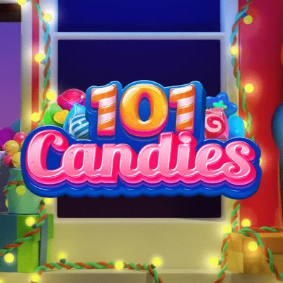 101 Candies video_slot game logo icon by NetEnt