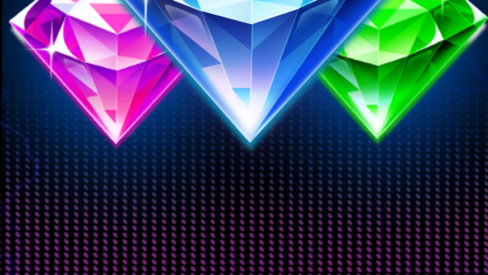 3 Energy Diamonds slot game background artwork by Octoplay