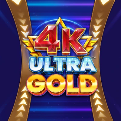 4K Ultra Gold slot game logo icon by 4ThePlayer