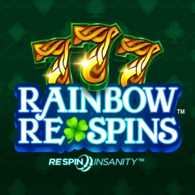 777 Rainbow Respins slot game logo icon by Crazy Tooth Studio