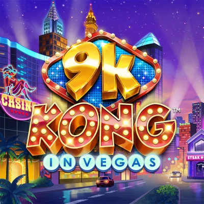 9k Kong in Vegas slot game logo icon by 4ThePlayer
