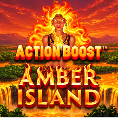 Action Boost Amber Island logo