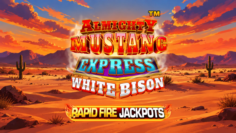 Almighty Mustang Express White Bison Rapid Fire