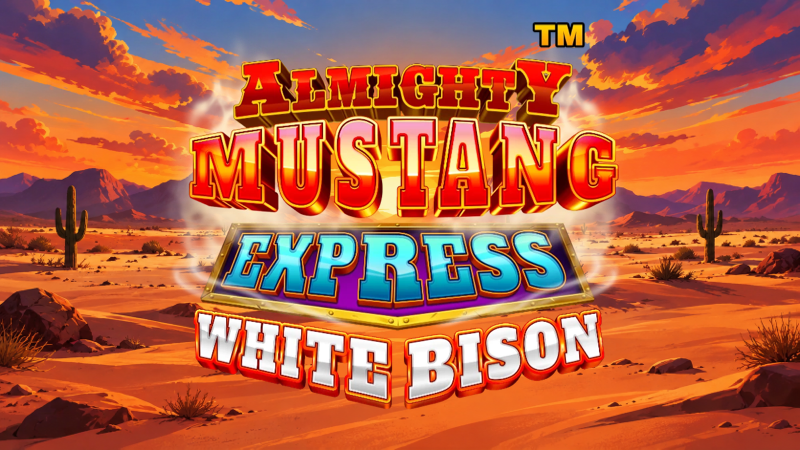 Almighty Mustang Express White Bison