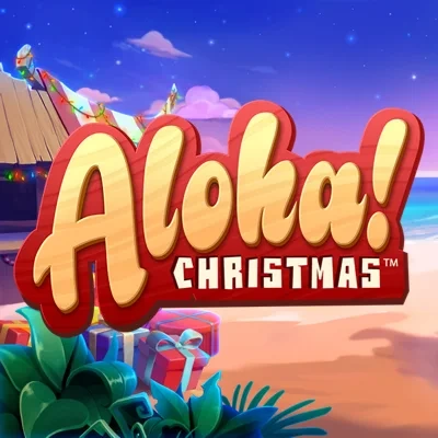 Aloha! Chistmas slot game logo icon by NetEnt