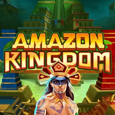 Amazon Kingdom slot game logo icon by Just For The Win
