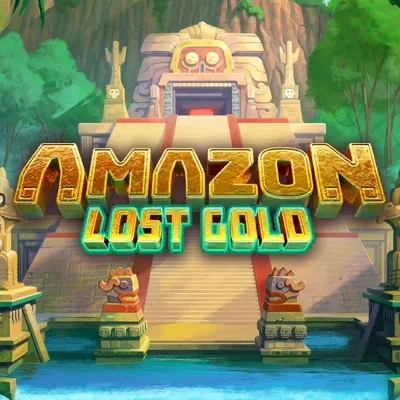 Amazon Lost Gold slot game logo icon by Alchemy Gaming