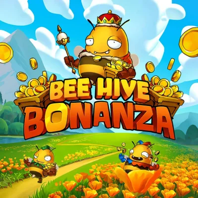 Bee Hive Bonanza slot game logo icon by NetEnt