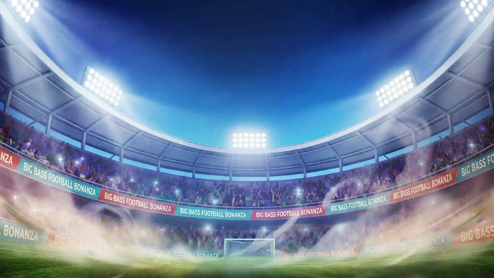 Big Bass Football Bonanza background