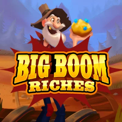 Big Boom Riches video slot game logo icon by Just For The Win