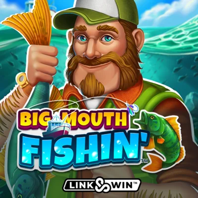 Big Mouth Fishin' slot game logo icon by Oros Gaming