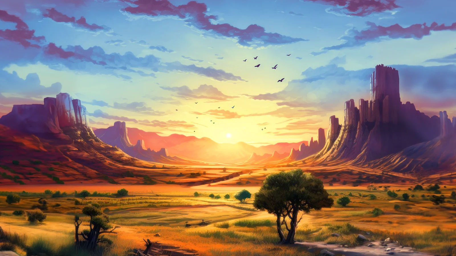 Bison Moon Ultra Link & Win video slot game background artwork by Northern Lights Gaming