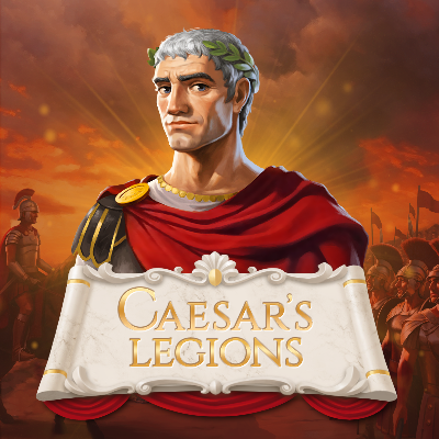 Caesar’s Legions slot game logo icon by Apparat Gaming