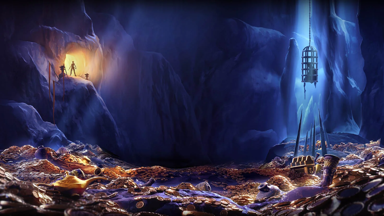 Cluster Tumble Dream Drop slot game background artwork by Relax Gaming