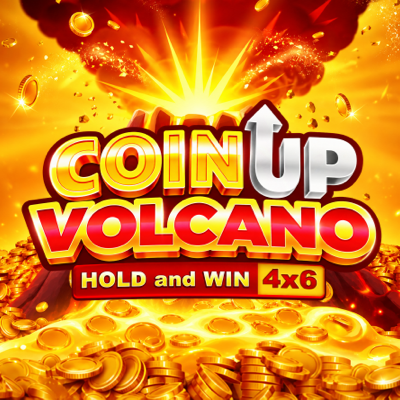 Coin UP Volcano logo