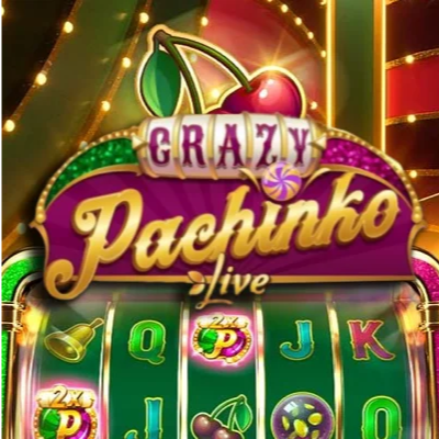 Crazy Pachinko live game show game logo icon by Evolution