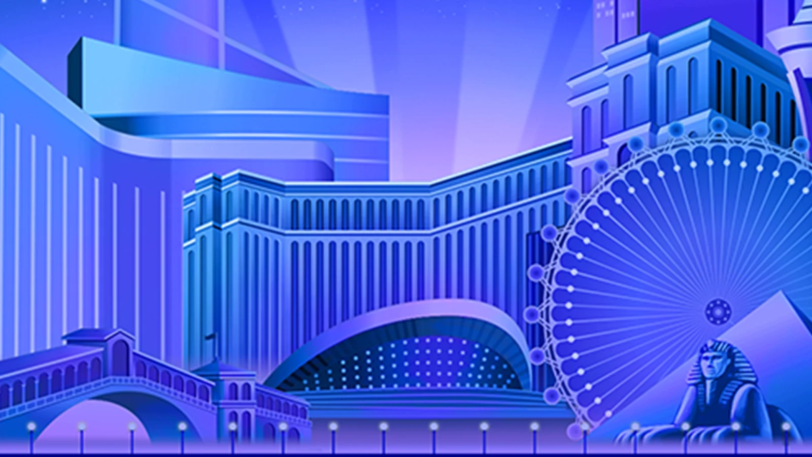 Deal Me In slot game background artwork by Blue Ring Studios