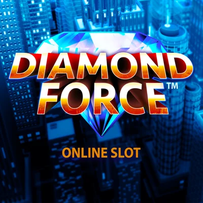 Diamond Force slot game logo icon by Crazy Tooth Studio