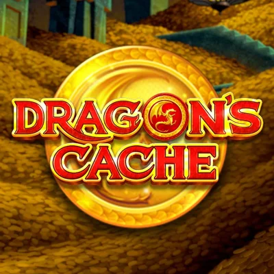 Dragons Cache slot game logo icon by SpinPlay Games