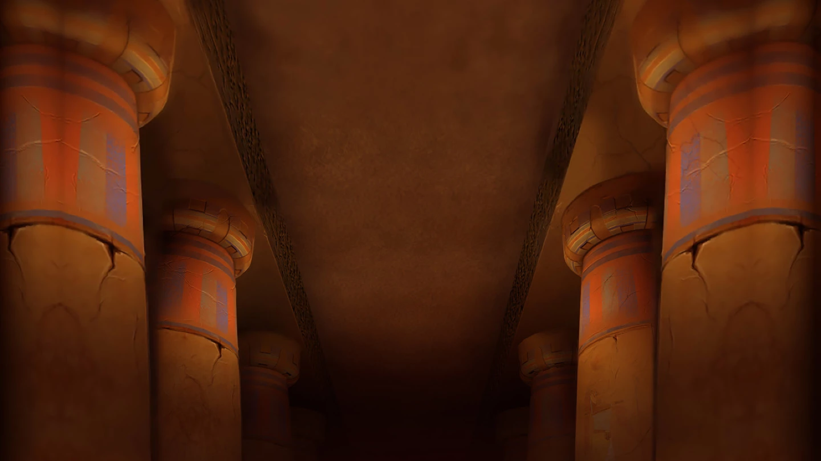 Eye of Horus Legacy of Gold video slot game background artwork by Blueprint Gaming