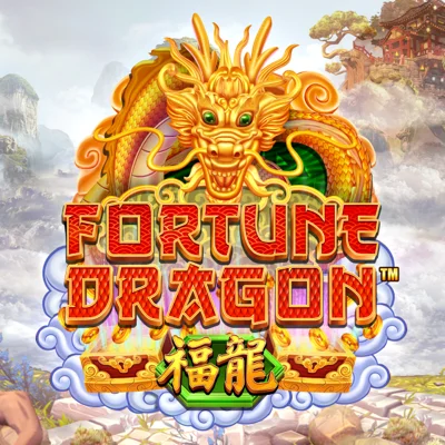 Fortune Dragon slot game logo icon by Infinity Dragon Studios