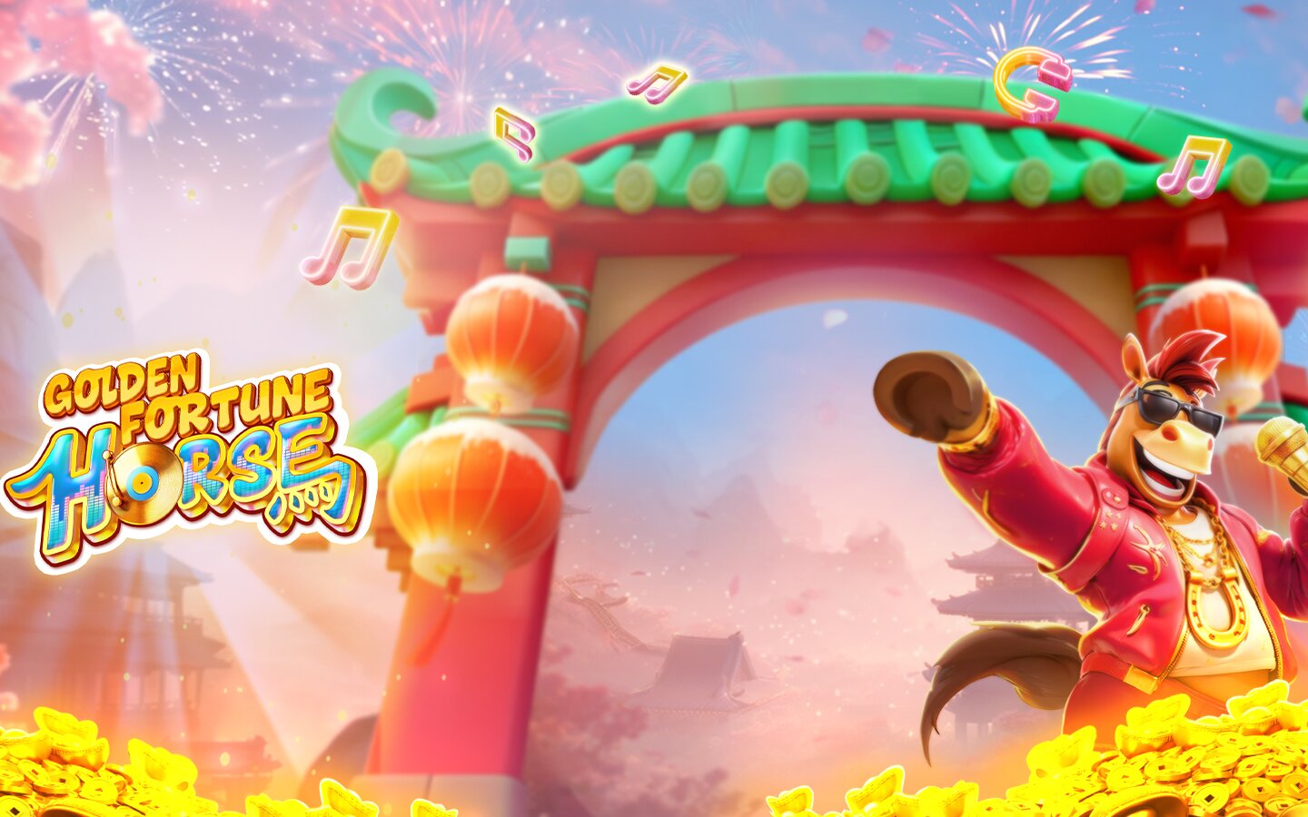Golden Fortune Horse