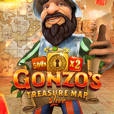 Gonzo's Treasure Map logo