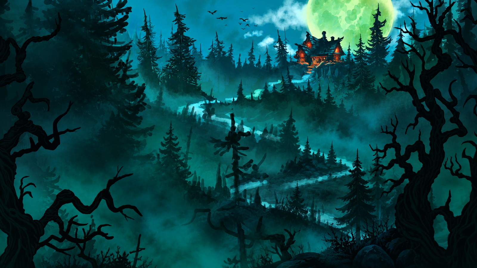 Hexwood background