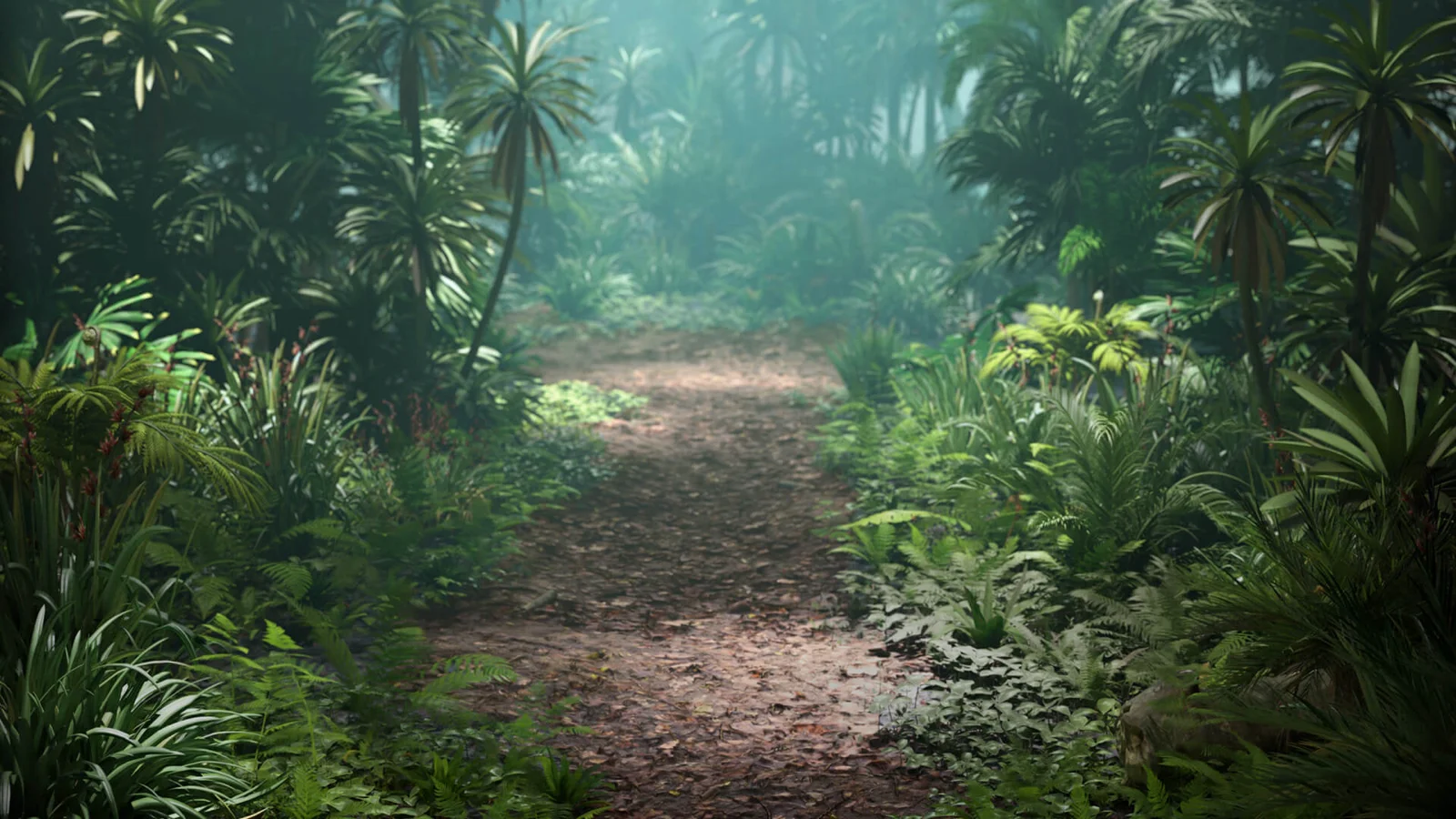 Jurassic Park Gold slot game background artwork by Stormcraft Studios