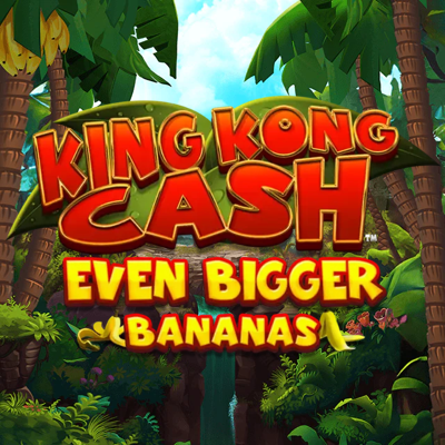 King Kong Cash Even Bigger Bananas video slot game logo icon by Blueprint Gaming