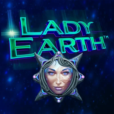 Lady Earth slot game logo icon by Crazy Tooth Studio