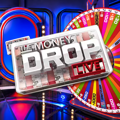Money Drop Live live game show game logo icon by Playtech Live