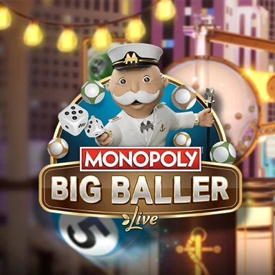 MONOPOLY Big Baller live game show game logo icon by Evolution