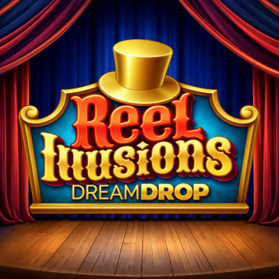 Reel Illusions Dream Drop slot game logo icon by Relax Gaming