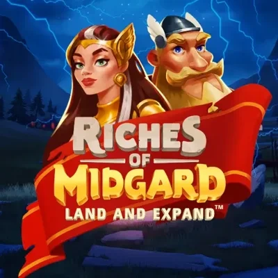 Riches of Midgard slot game logo icon by NetEnt