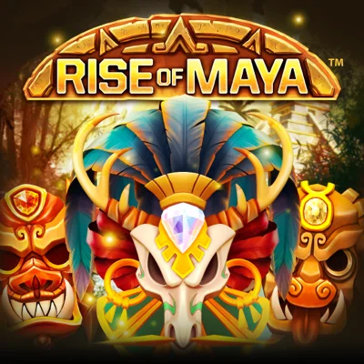 Rise of Maya slot game logo icon by NetEnt