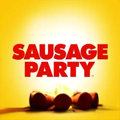 Sausage Party slot game logo icon by Blueprint Gaming