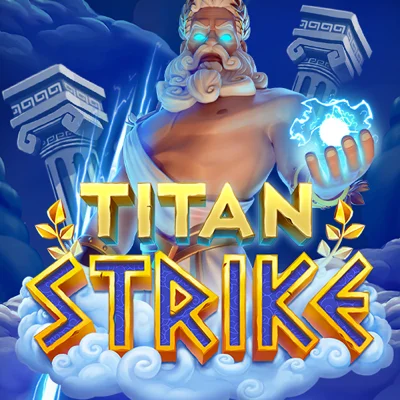 Titan Strike slot game logo icon by Relax Gaming