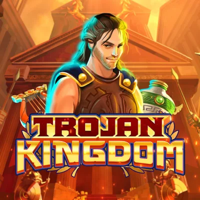 Trojan Kingdom slot game logo icon by Just For The Win